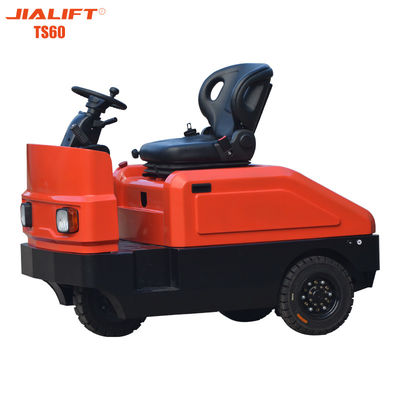 جودة  6000kg Electric Tow Tractor Motors Seated Electric Baggage Tug  5500N مصنع