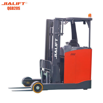 جودة  11kw Electric Stacker Forklift 1300kg Standing On 1300kg Lifting Height 4.5m مصنع